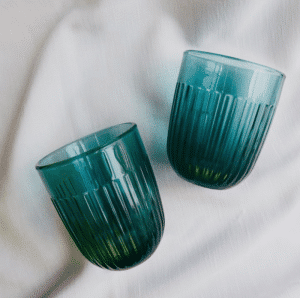 La Rochere Quessant Goblet Glass in Blue
