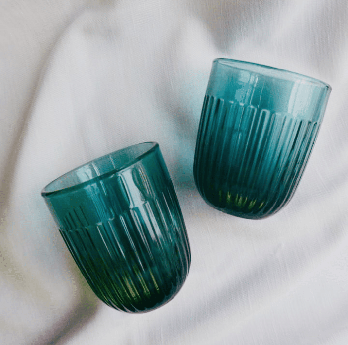 La Rochere Quessant Goblet Glass in Blue